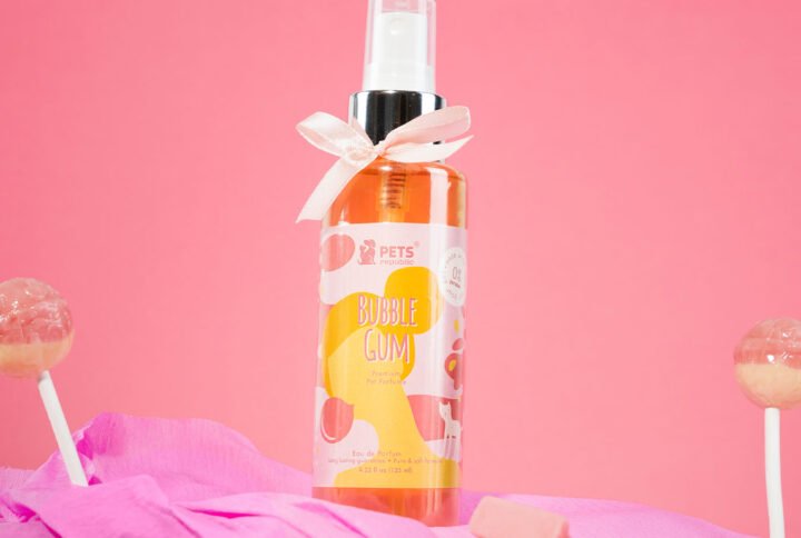 Pets Republic Bubble Gum 125ml Eau de Parfum bottle with premium pet perfume for dogs and cats, long-lasting scent
